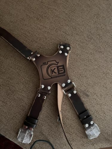 Handmade vintage leather camera strap for photographers and accessories - Desired Leather