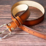 Handmade leather belt without stitching, suitable for photographers and leather accessory enthusiasts