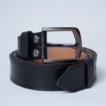 Handmade leather belt with detailed stitching, crafted for photographers and accessories enthusiasts on the Handmade Leather Belt with Stitching page