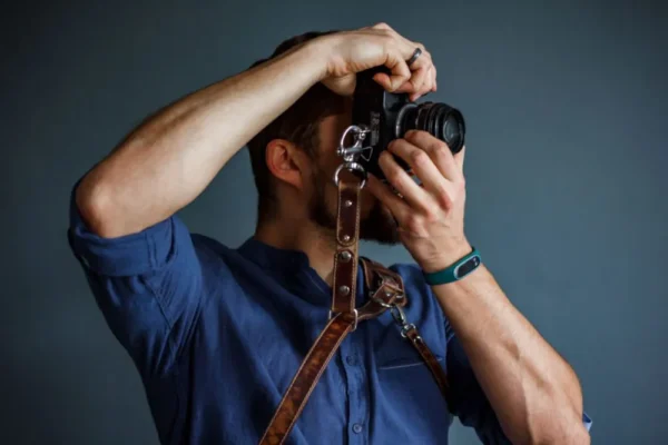 Mono camera strap with stiching - Image 2