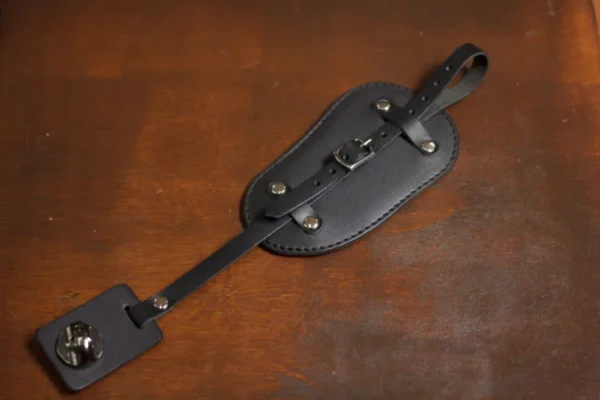 Adjustable Leather Camera Hand Strap - Image 5