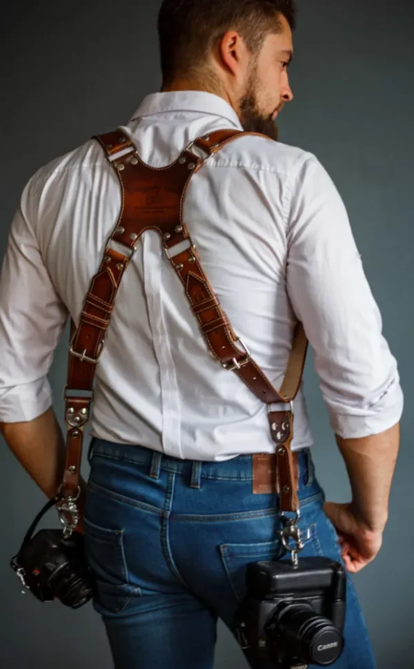 Personalized camera straps with stiching - Image 2