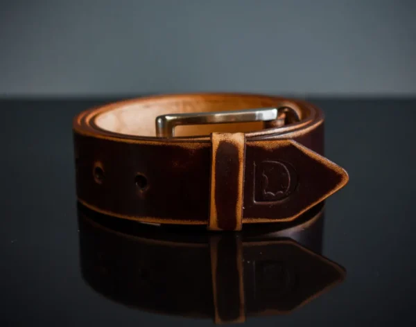 Leather modern vintage belt - Image 3