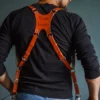 Personalized narrow camera straps with stitching
