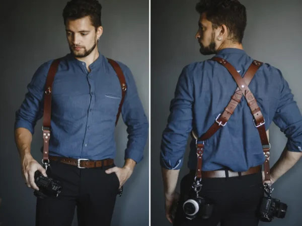 Wide leather Cameras Harness - Image 2