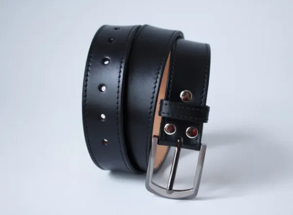 Belt with stitching - Image 3