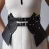 Leather Women's harness with Corset - Image 7