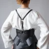 Leather Women's harness with Corset - Image 2