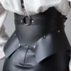 Leather Women's harness with Corset - Image 3