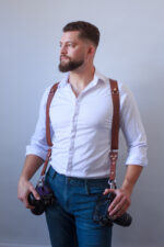 Brown camera strap - Image 2