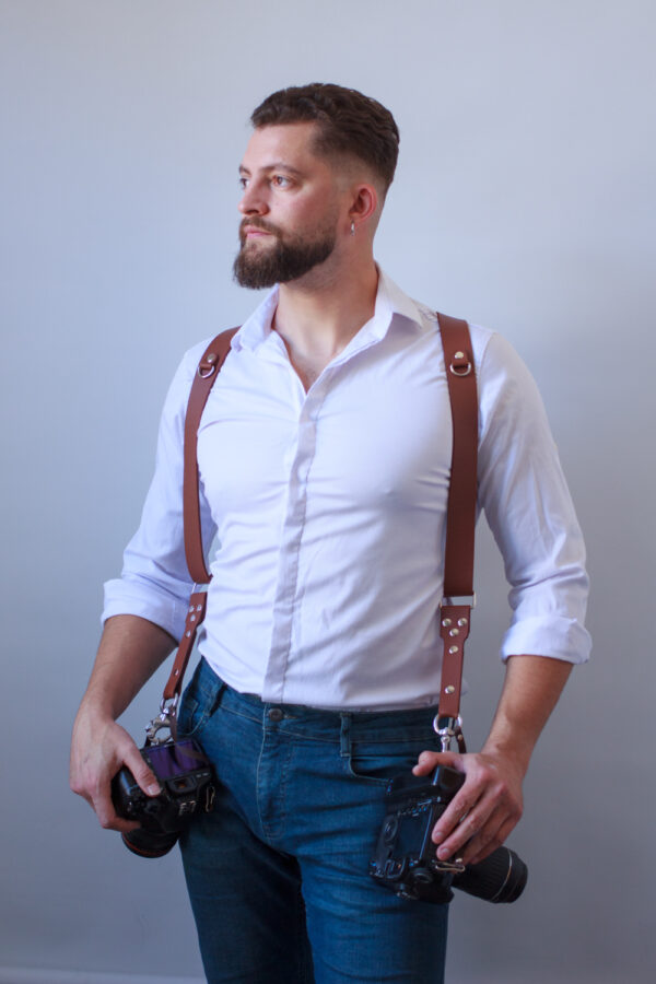 Brown camera strap - Image 2