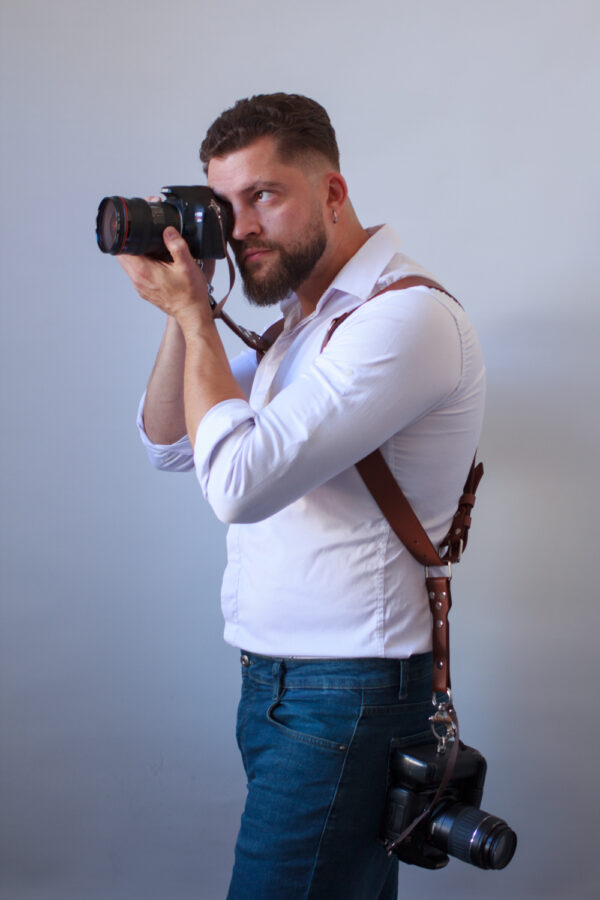 Brown camera strap - Image 3