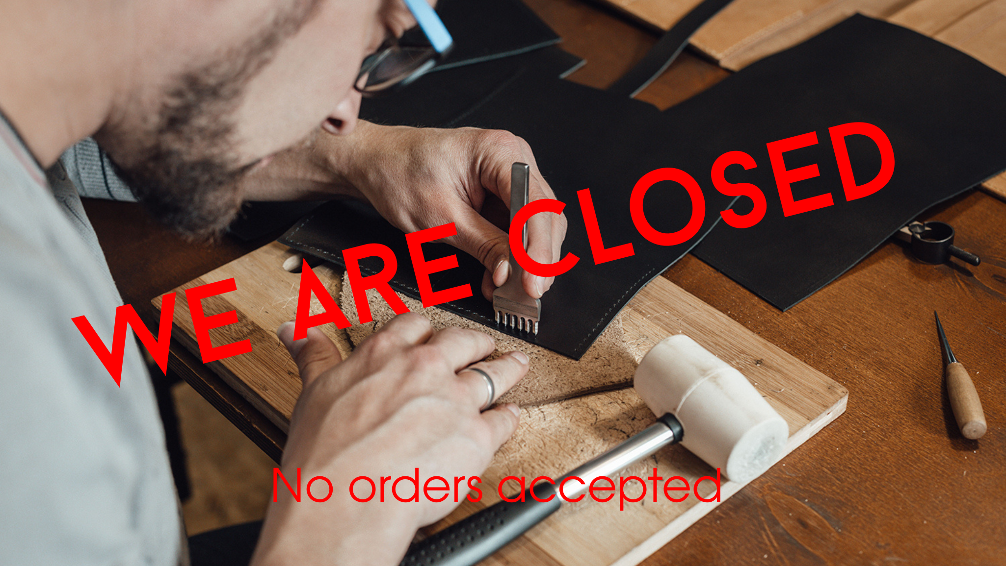 Home leather handmade